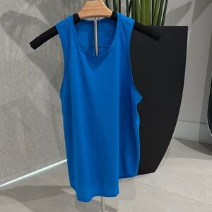 Blue Sleeveless Lululemon Women's Running Tank Top 6